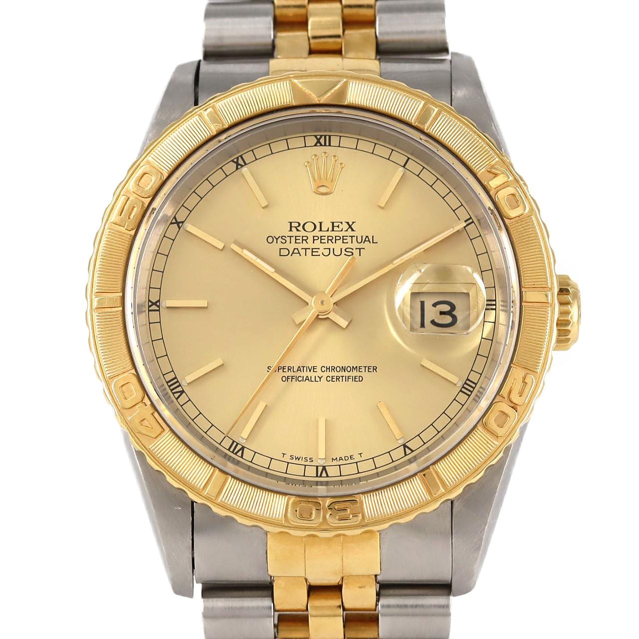 ROLEX Thunderbird 16263･5 SSxYG Automatic U number