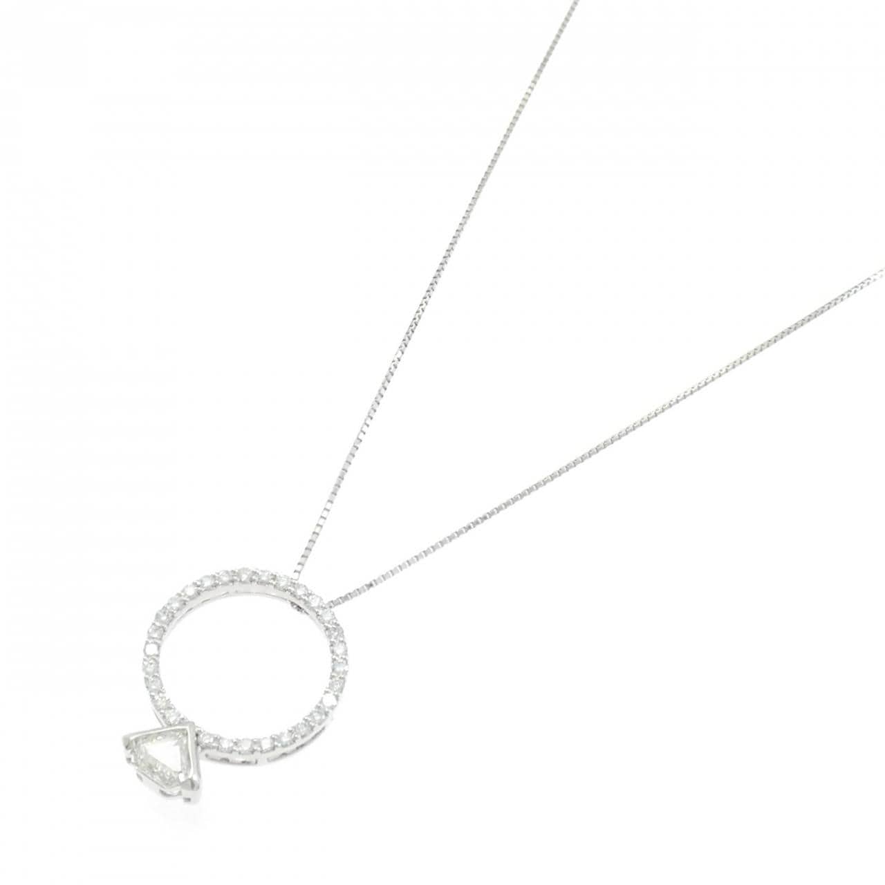PT900/PT850 ダイヤモンド ネックレス 0.45CT