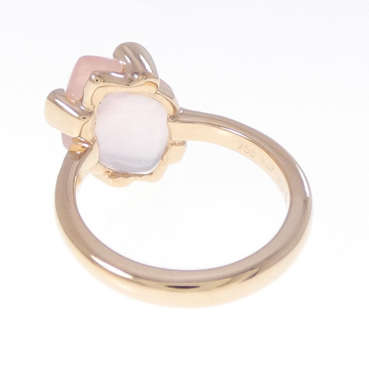 750PG ローズクオーツ リング