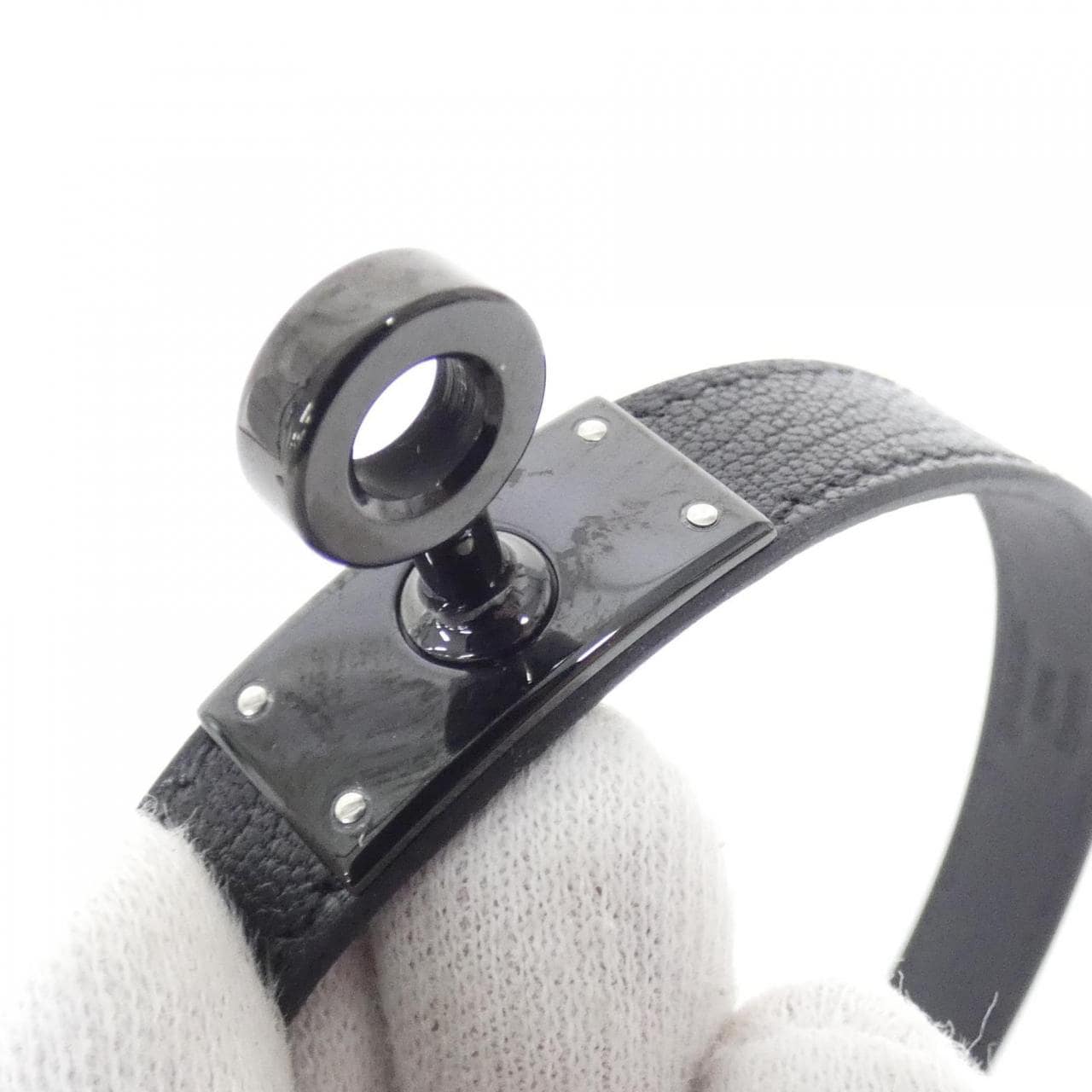 エルメス ケリー ドゥブル トゥール ソー ブラック 010680CH ブレスレット