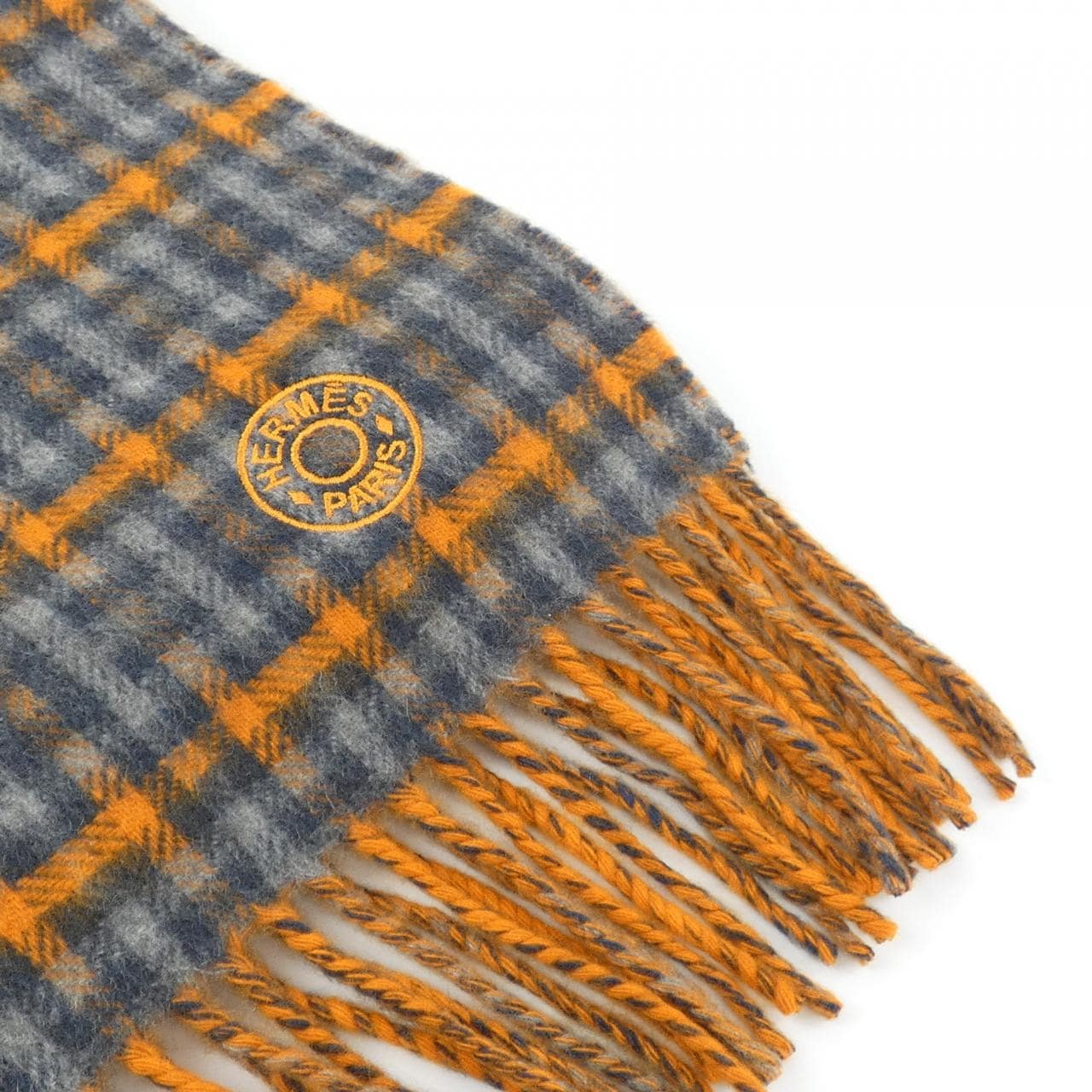 エルメス HERMES Hエコセ･レクトヴェルソ H393832T MUFFLER