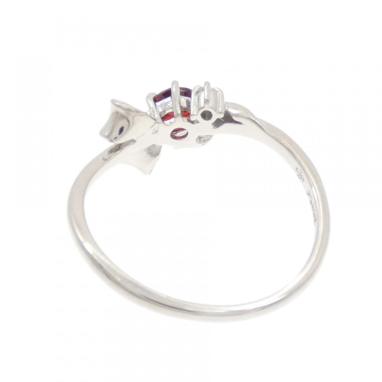PT850 ガーネット リング 0.32CT
