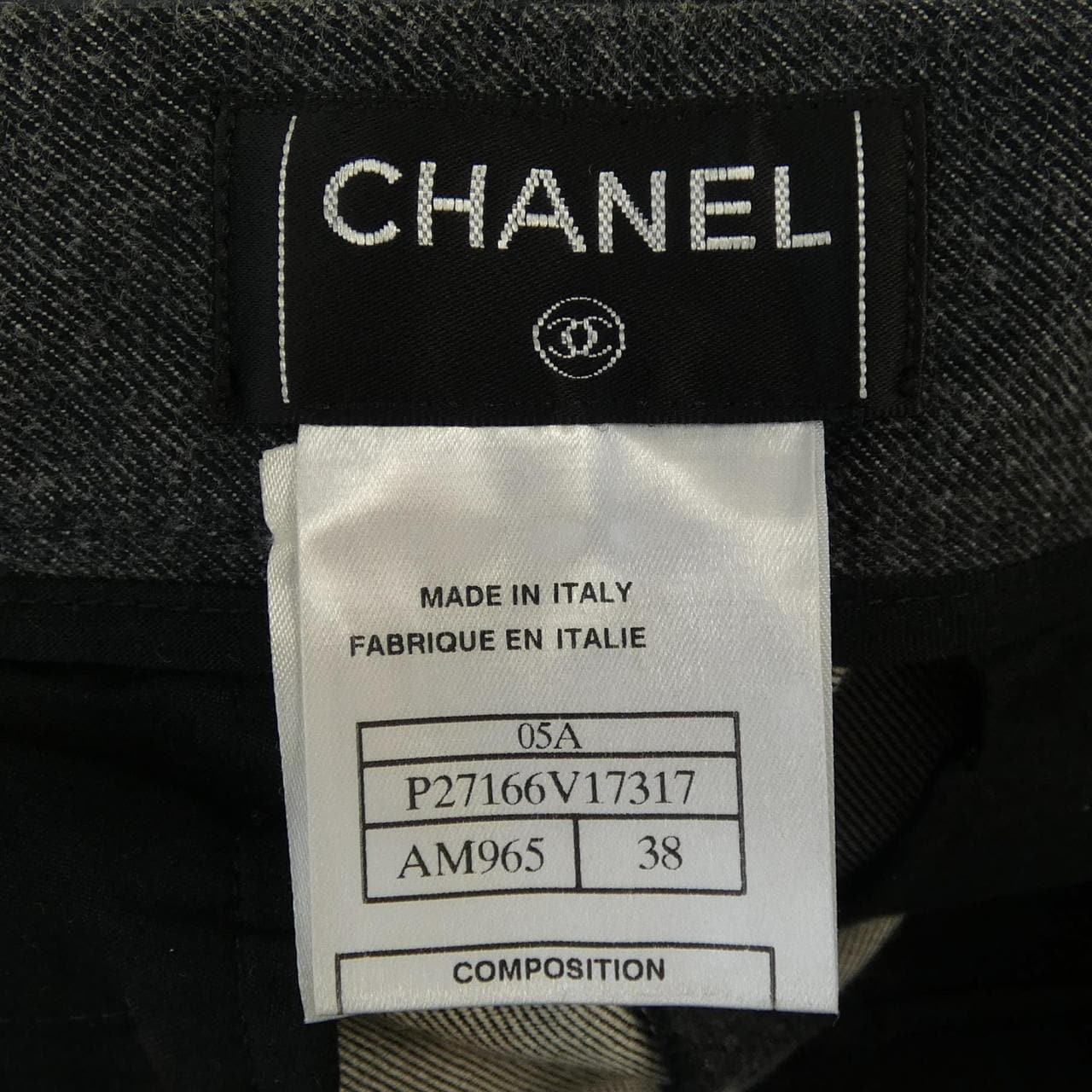 【ヴィンテージ】シャネル CHANEL P27166V17317 パンツ