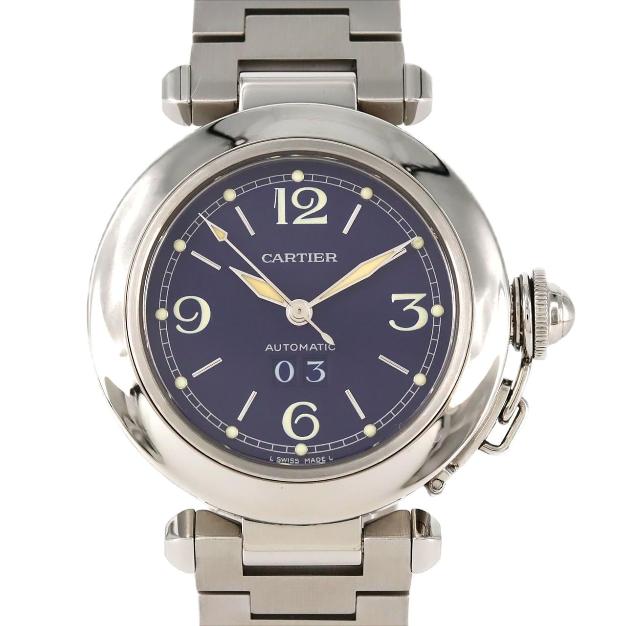Cartier Pasha C Grande Date W31047M7 SS自动上弦