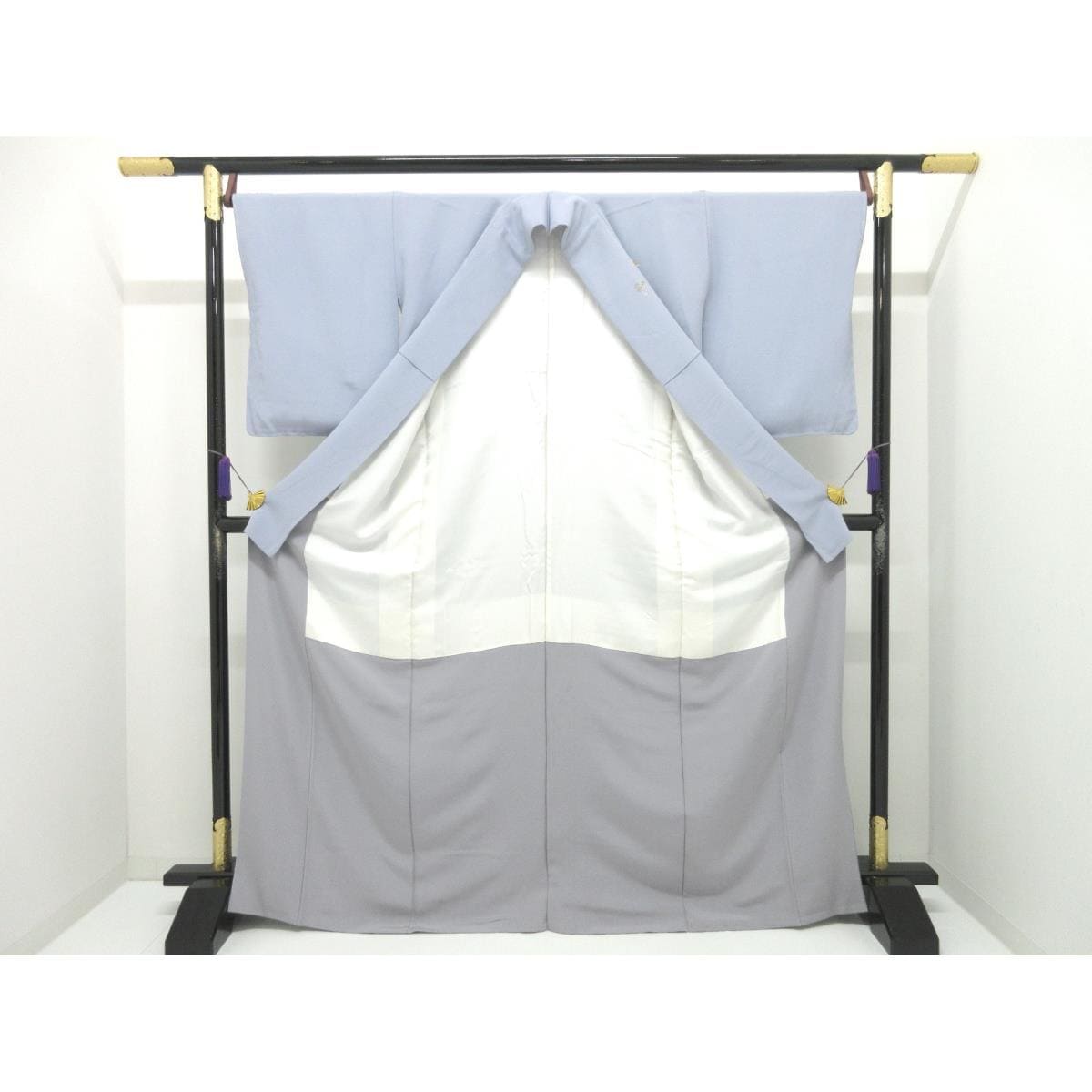 【未使用品】訪問着　友禅刺繍加工　きもの・長襦袢　２点セット