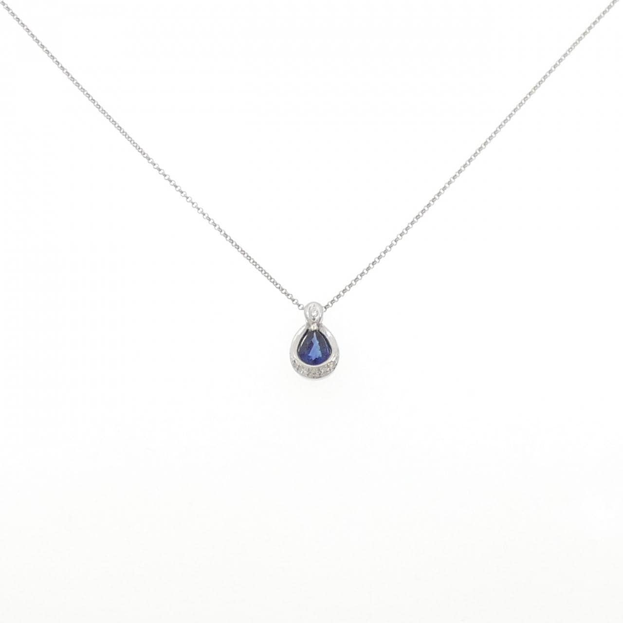 PT900/PT850 サファイヤ ネックレス 0.52CT