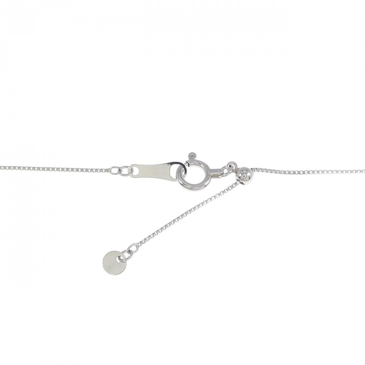 【新品】PT900/PT850 ダイヤモンド ネックレス 0.35CT