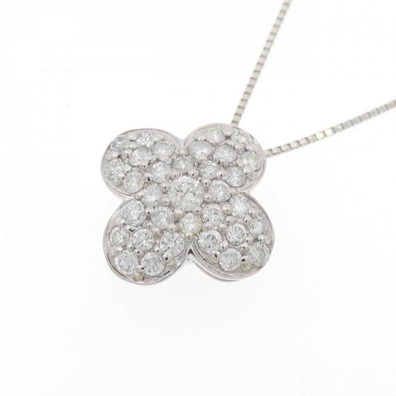 PT900/PT850 パヴェ ダイヤモンド ネックレス 1.00CT