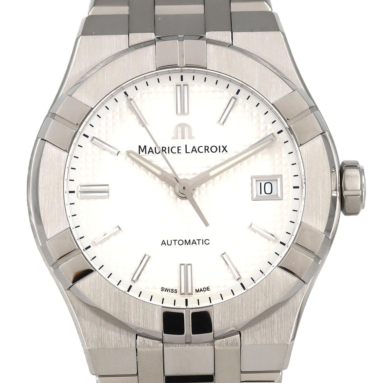 【新品】モーリス･ラクロア アイコンオートマティックデイト AI6007-SS002-130-1 SS 自動巻