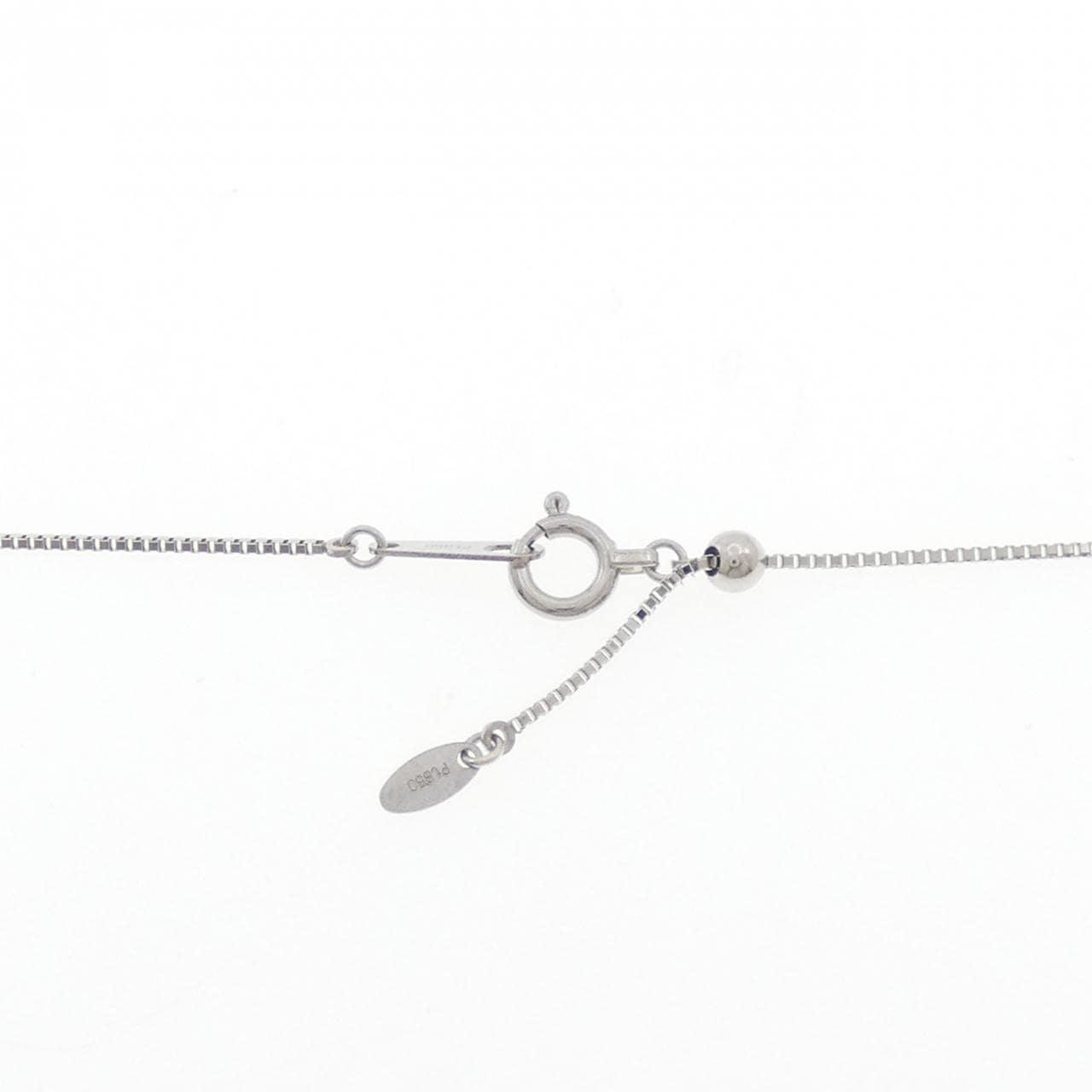 PT950/PT850 ダイヤモンド ネックレス 0.31CT D IF 3EXT
