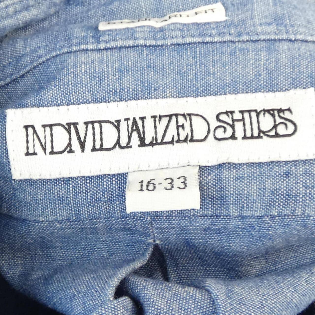 インディビジュアライズシャツ INDIVIDUALIZED SHIRT シャツ