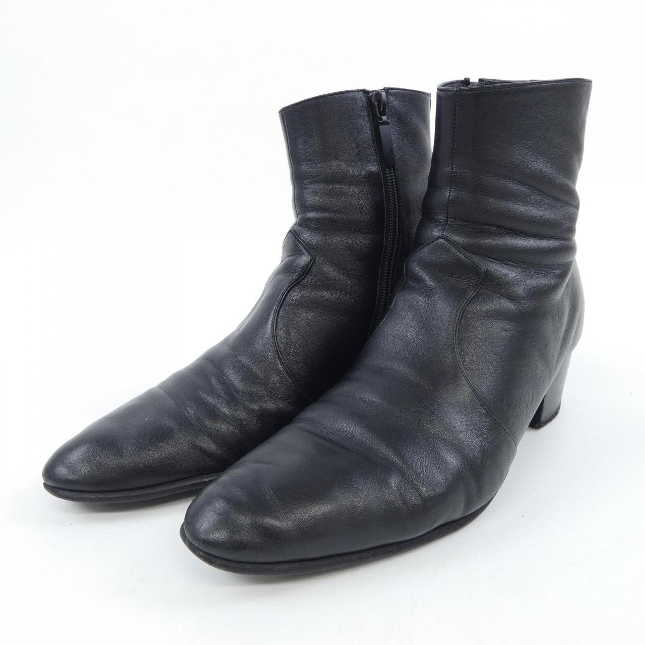 サンローラン SAINT LAURENT 667617 サイドジップ ブーツ