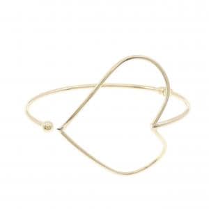 K10YG ハート バングル