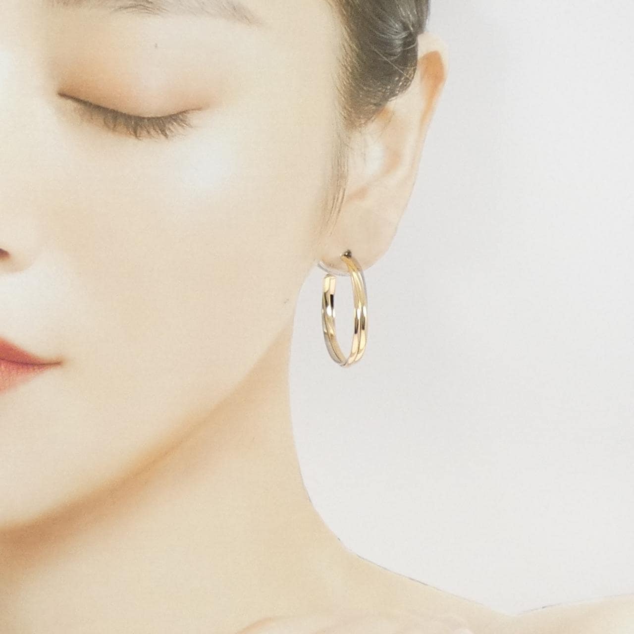 カルティエ トリニティ フープ ピアス