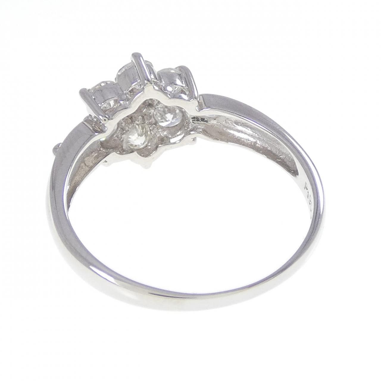PT900 フラワー ダイヤモンド リング 1.00CT