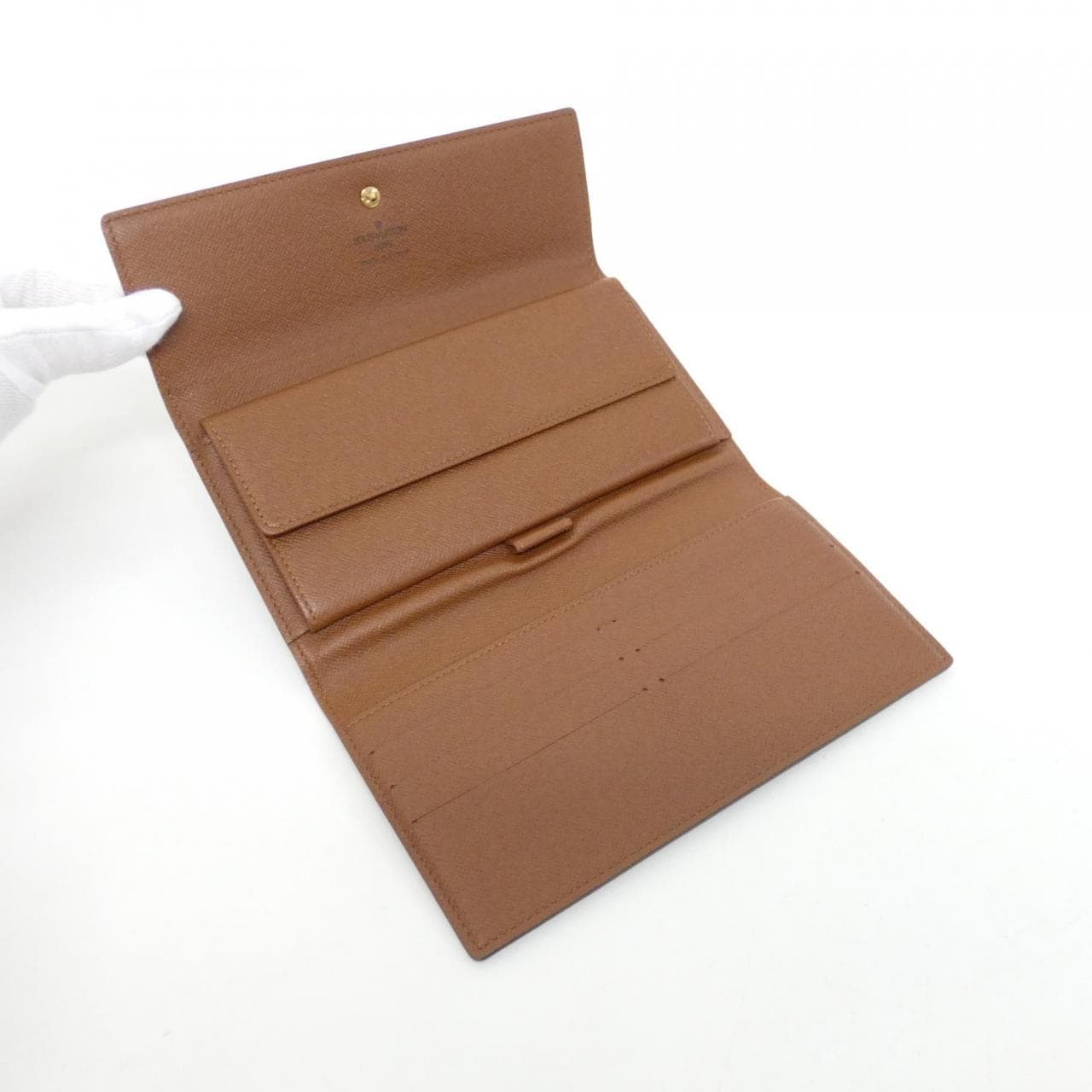 ルイヴィトン モノグラム ポルト トレゾール インターナショナル M61215 財布