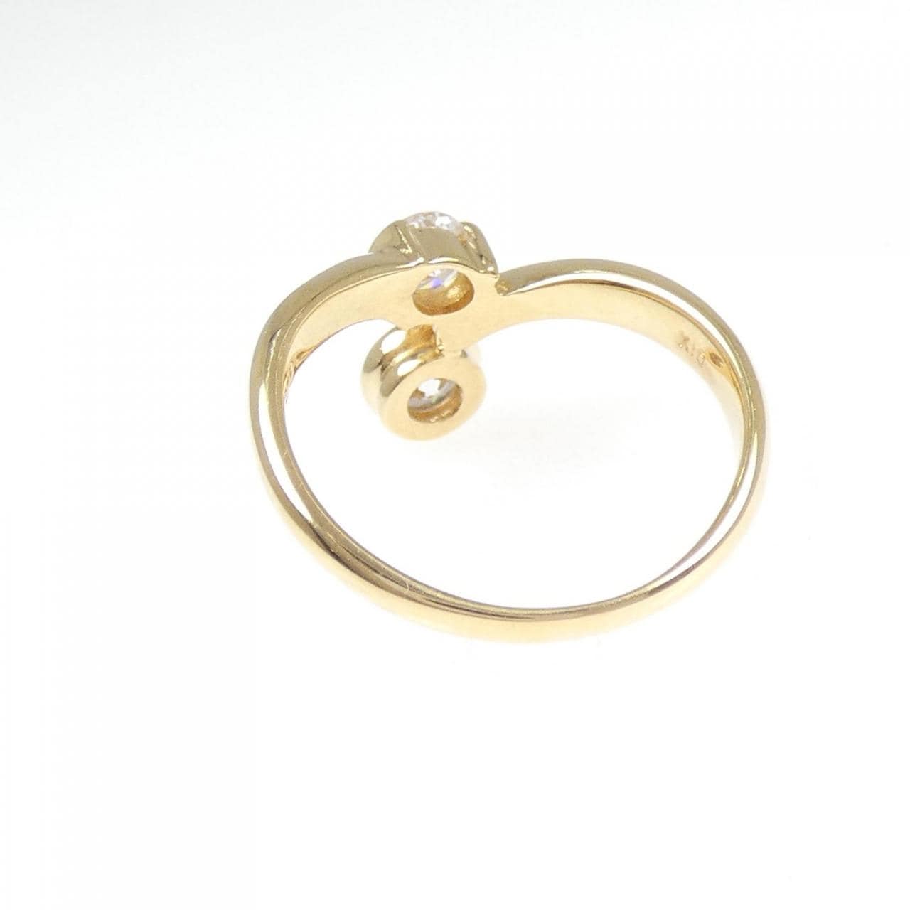 K18YG ダイヤモンド リング 0.50CT