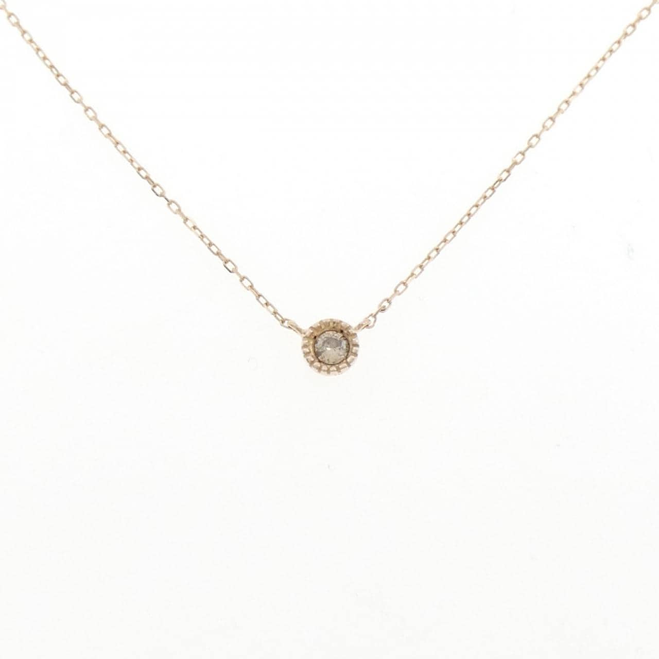 エスジェーエックス ダイヤモンド ネックレス 0.07CT