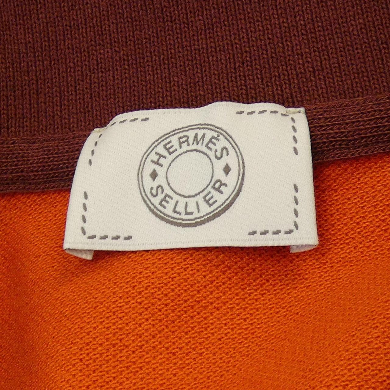 エルメス HERMES SELLIER 3018. ポロシャツ