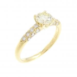K18YG ダイヤモンド リング 0.543CT
