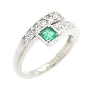 PT エメラルド リング 0.23CT