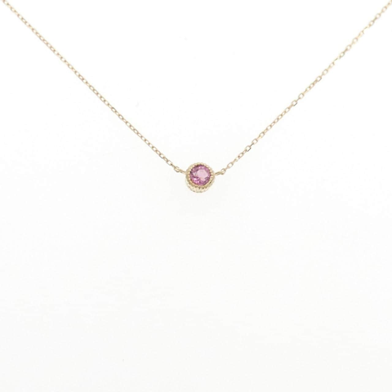 K10YG トルマリン ネックレス