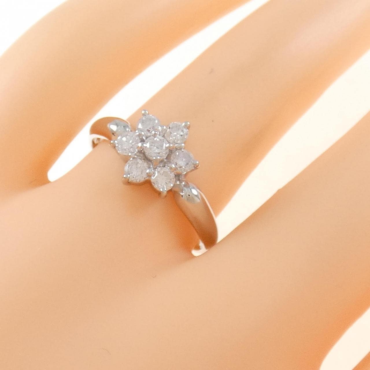 PT Flower Diamond Ring 0.50CT