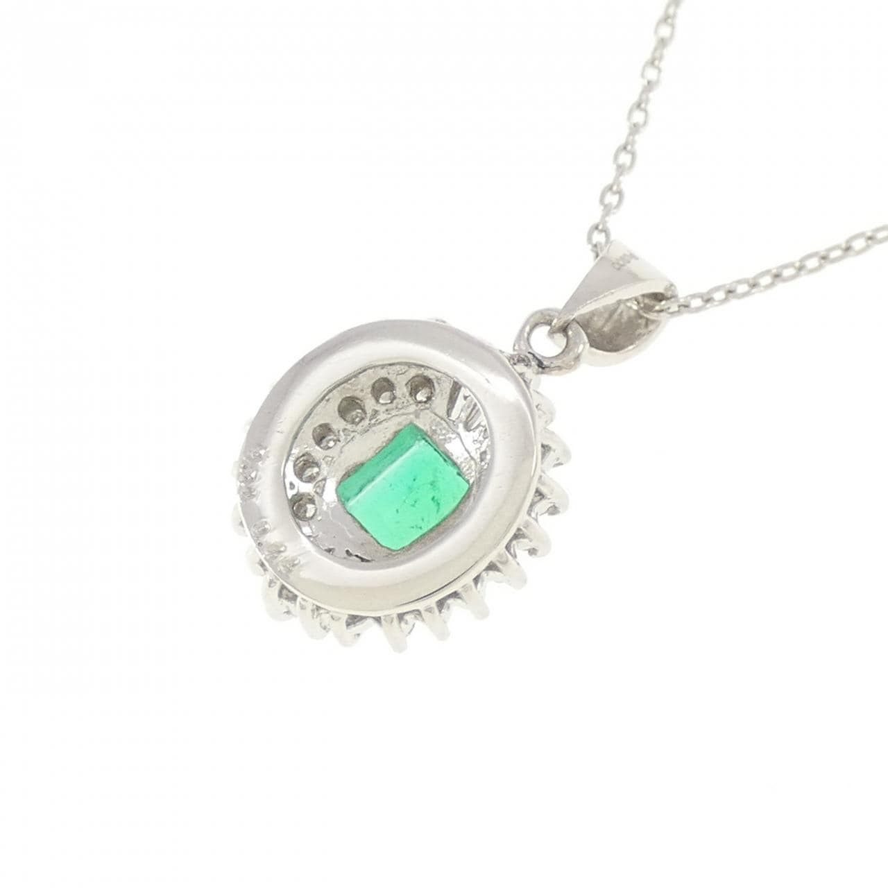 PT エメラルド ネックレス 0.44CT