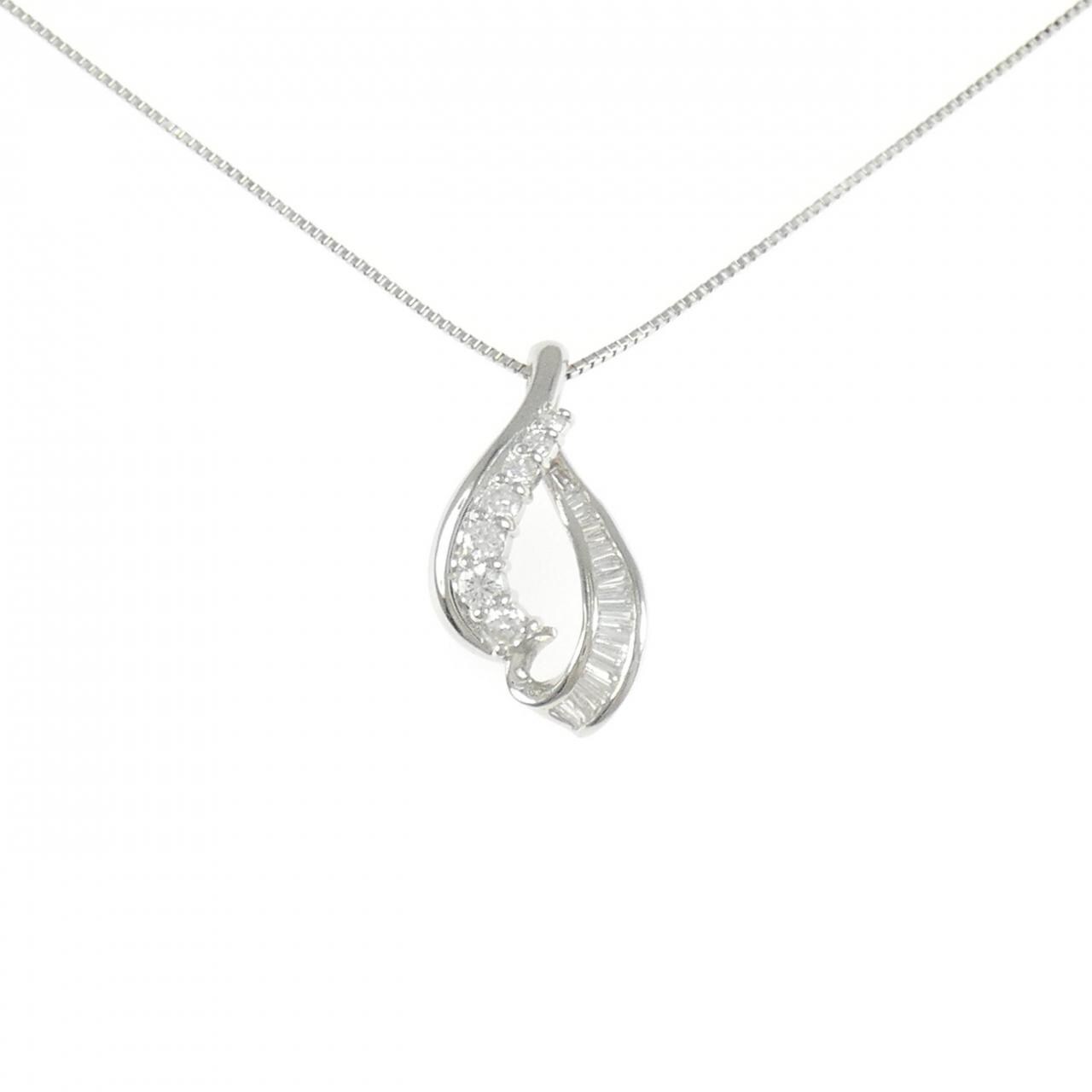 PT900/PT850 ダイヤモンド ネックレス 0.27CT