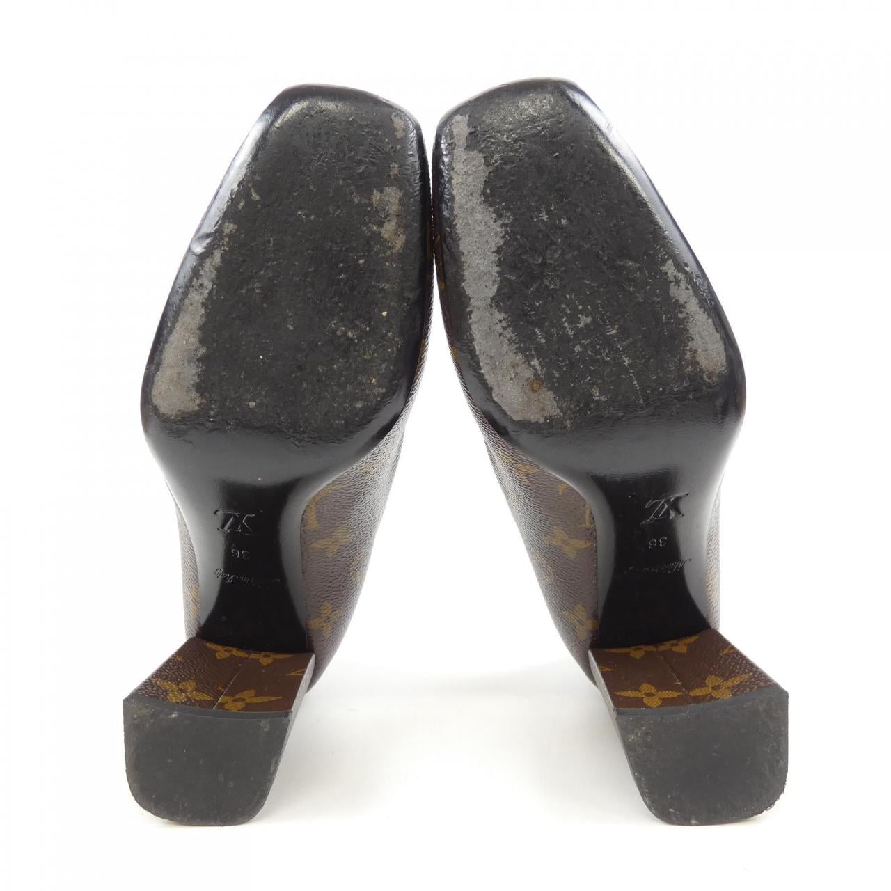 ルイヴィトン LOUIS VUITTON LVサークル マドレーヌライン パンプス