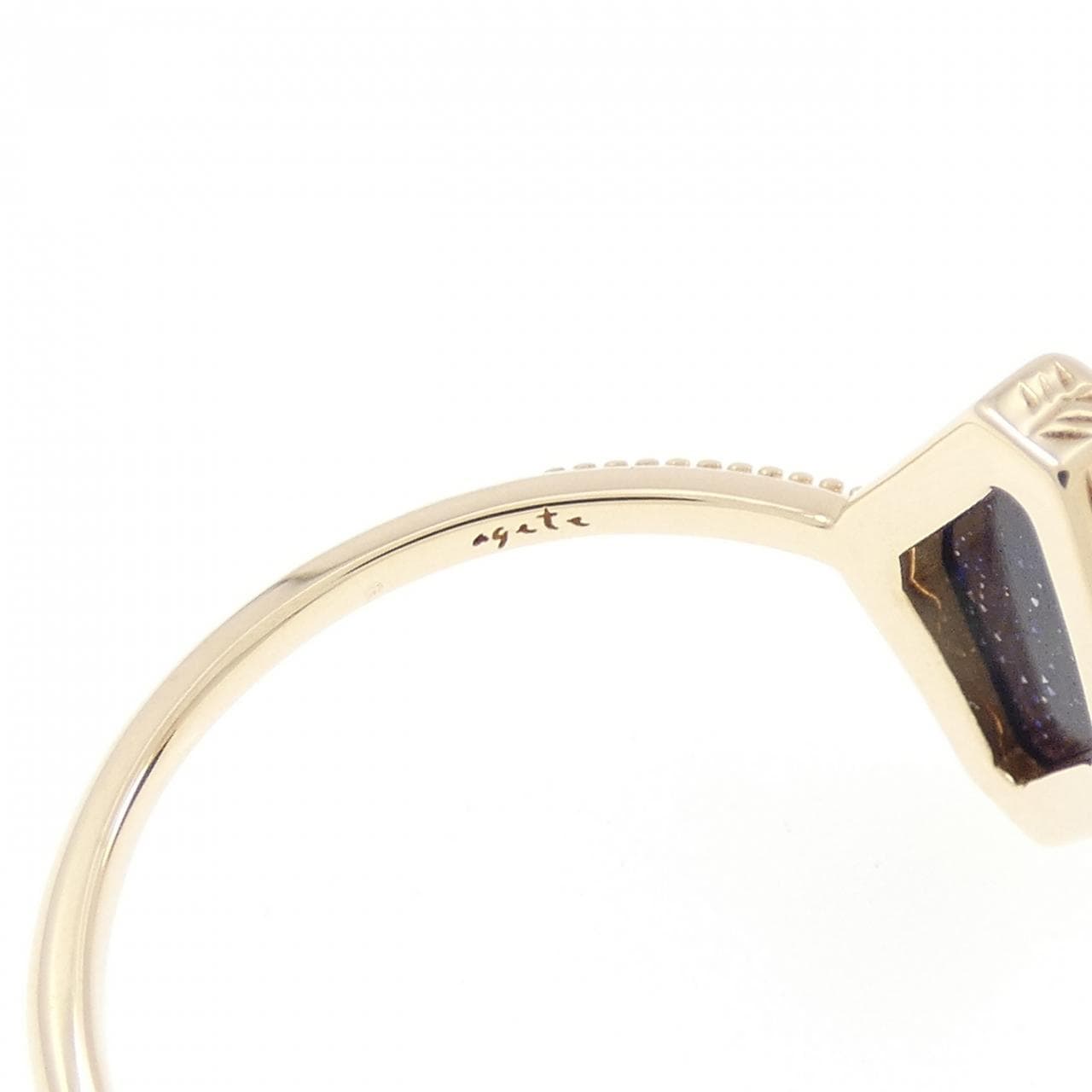 アガット クオーツ リング