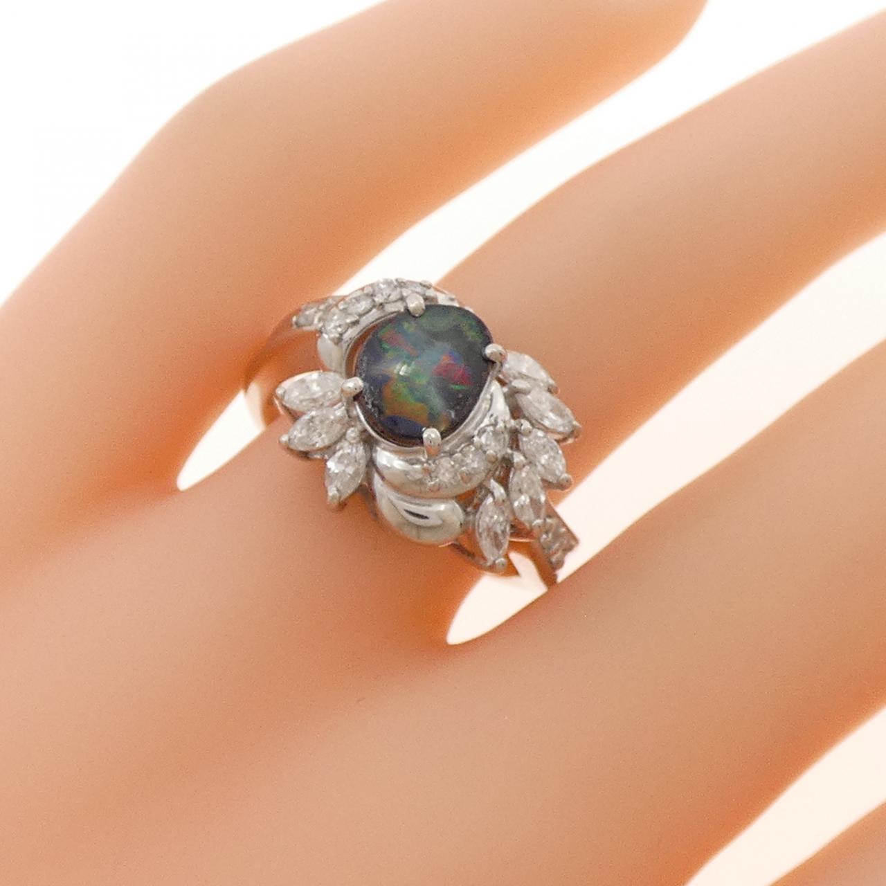 PT900 ボルダーオパール リング 0.98CT