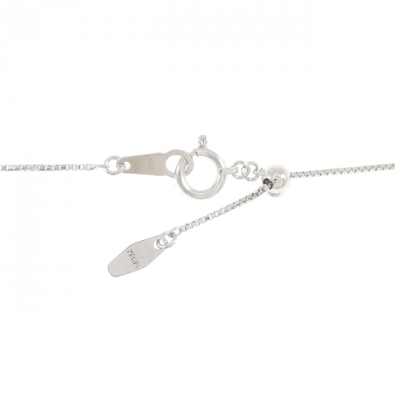 K18WG ルビー ネックレス 0.35CT