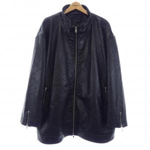 テットオム TETE HOMME レザーライダースジャケット