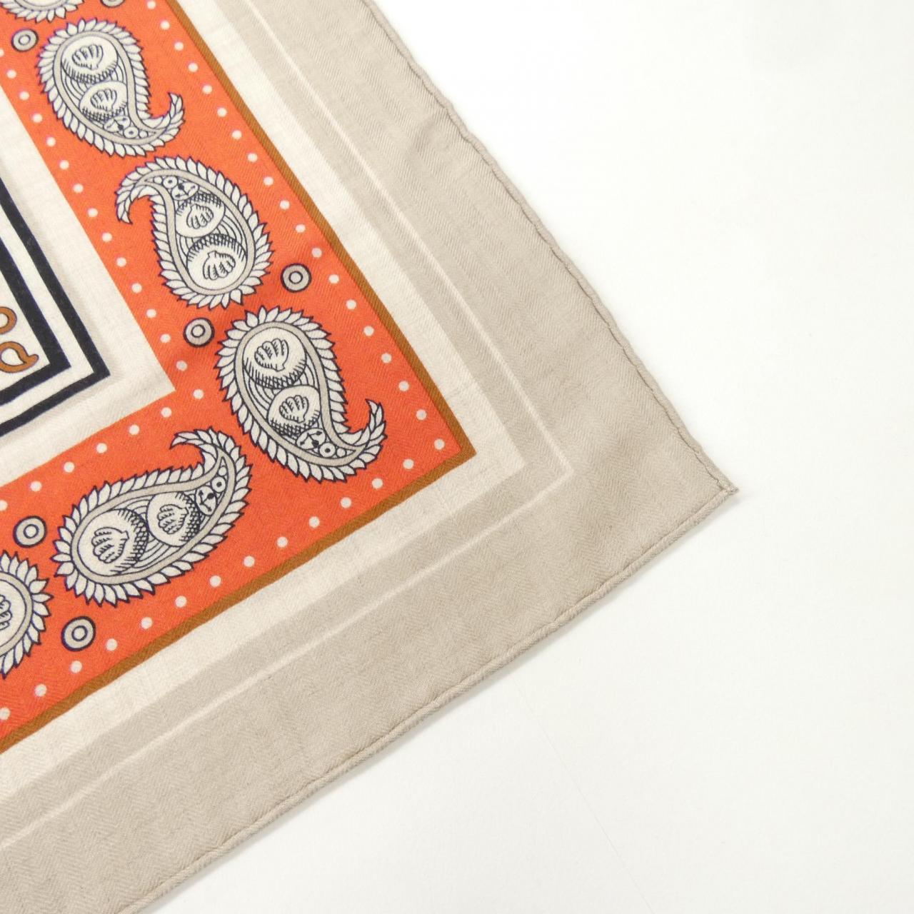 エルメス HERMES TATOUAGES MARINS BANDANA H243374S カレジェアン140 ショール