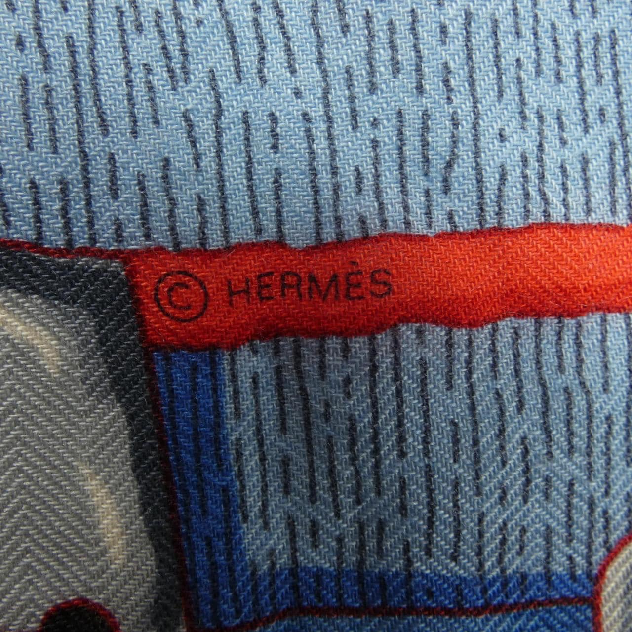 エルメス HERMES MORS&JOUETS カレジェアン140. ショール