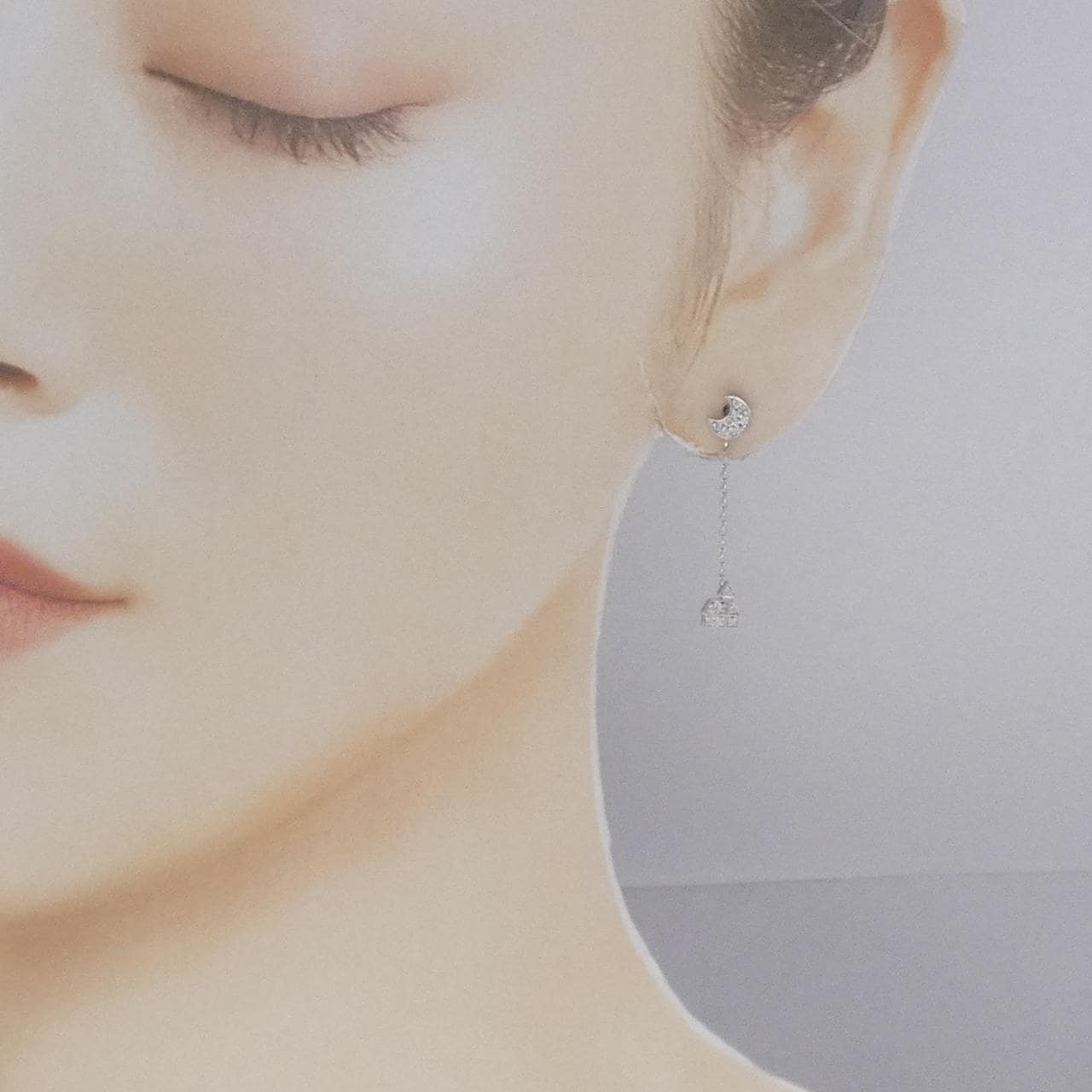 ポンテヴェキオ 2009年クリスマスコレクション ピアス 0.18CT