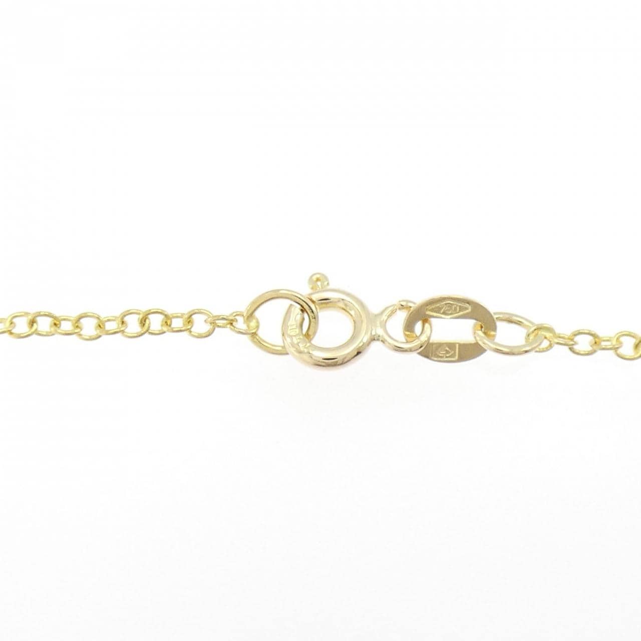 750YG狗狗紅寶石項鏈0.02CT