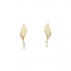 K18YG ダイヤモンド ピアス 0.028CT