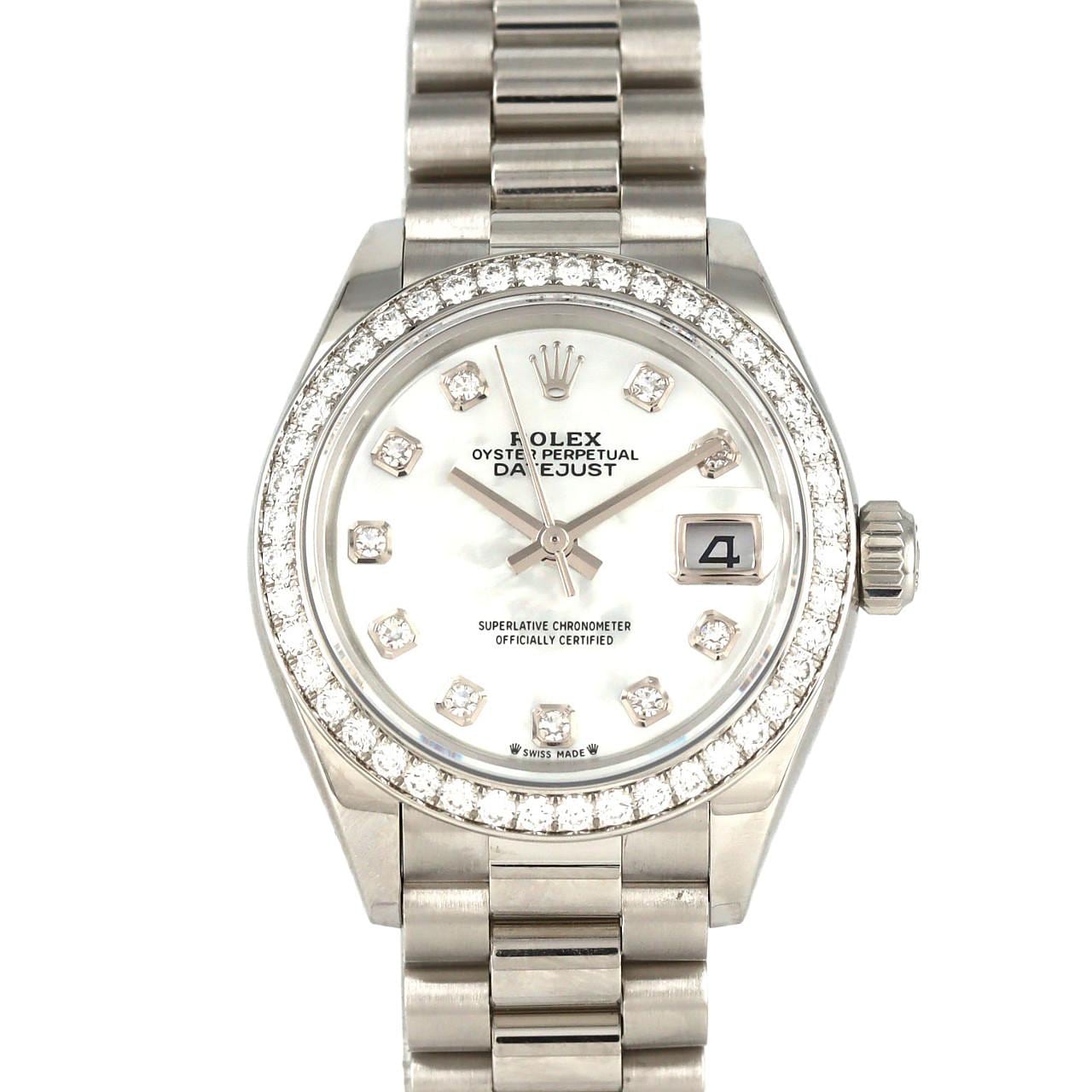 ロレックス デイトジャスト 279136RBR PT 自動巻 ランダム番