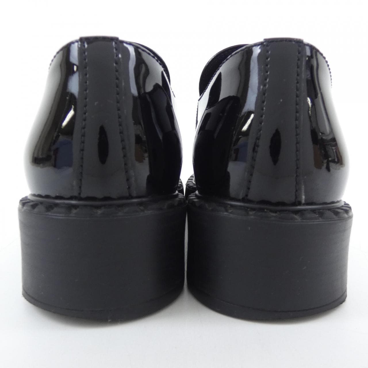 プラダ PRADA チョコレート ローファー トライアングルロゴ 1D246M シューズ
