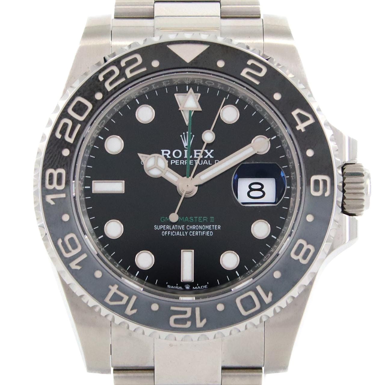 ロレックス GMTマスターⅡ 126710GRNR･3 SS 自動巻 ランダム番