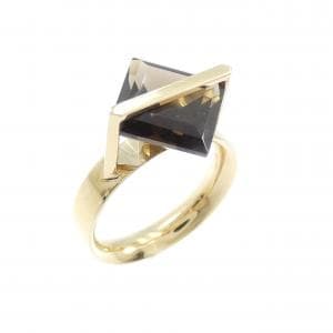 ヤヌカ スモーキークオーツ リング