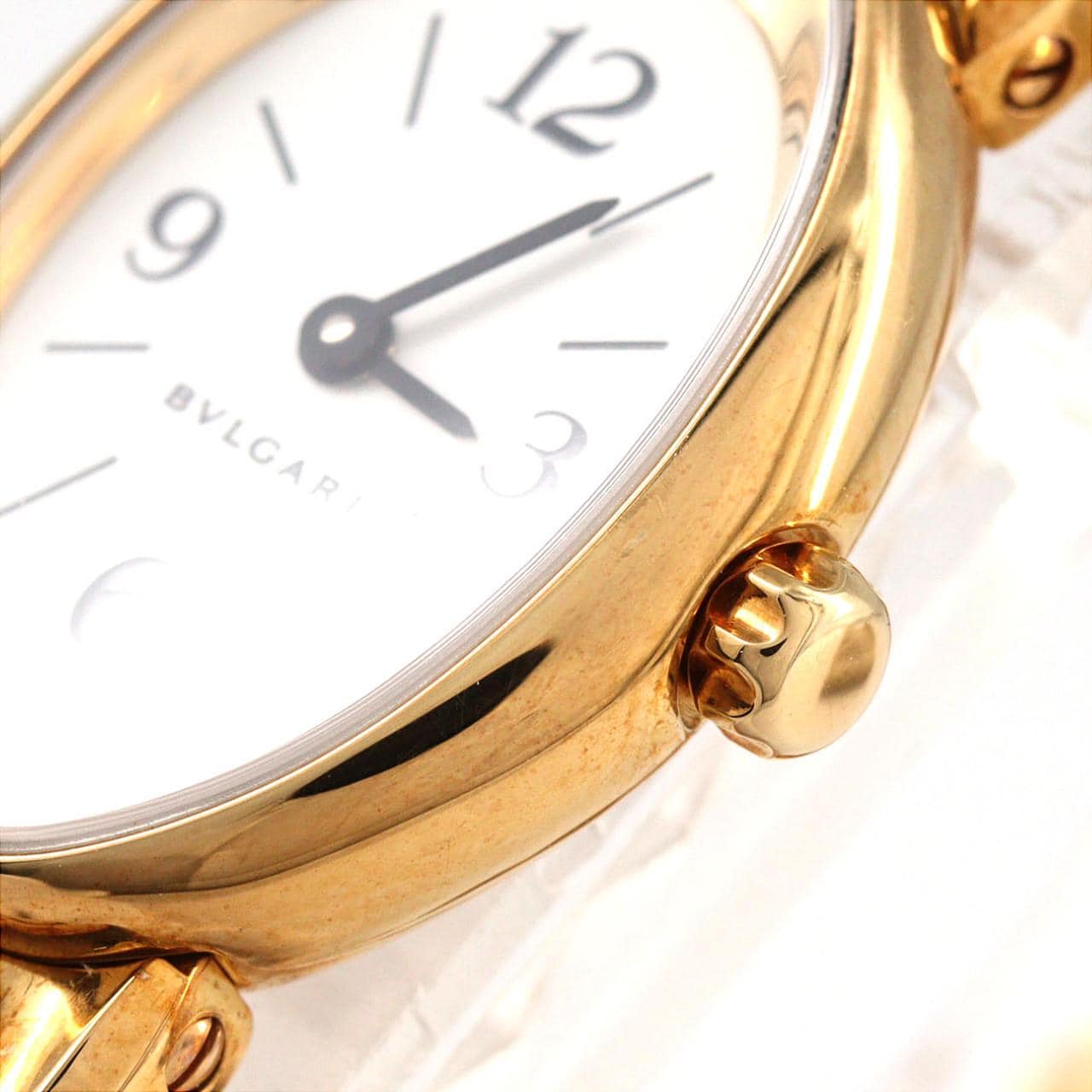 【ノーメンテナンス還元価格】ブルガリ オーバル YG OV27G YG クォーツ