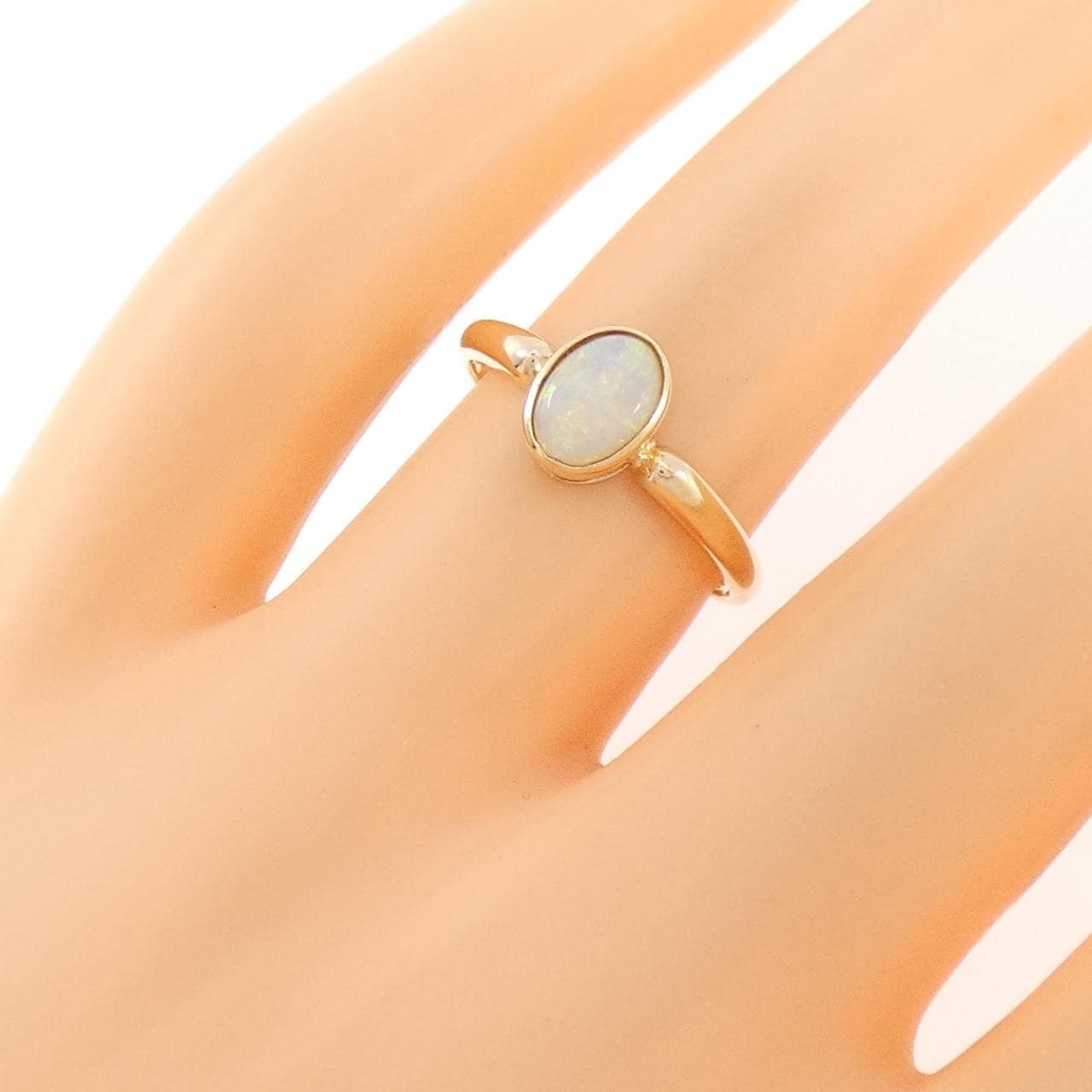 14KYG オパール リング