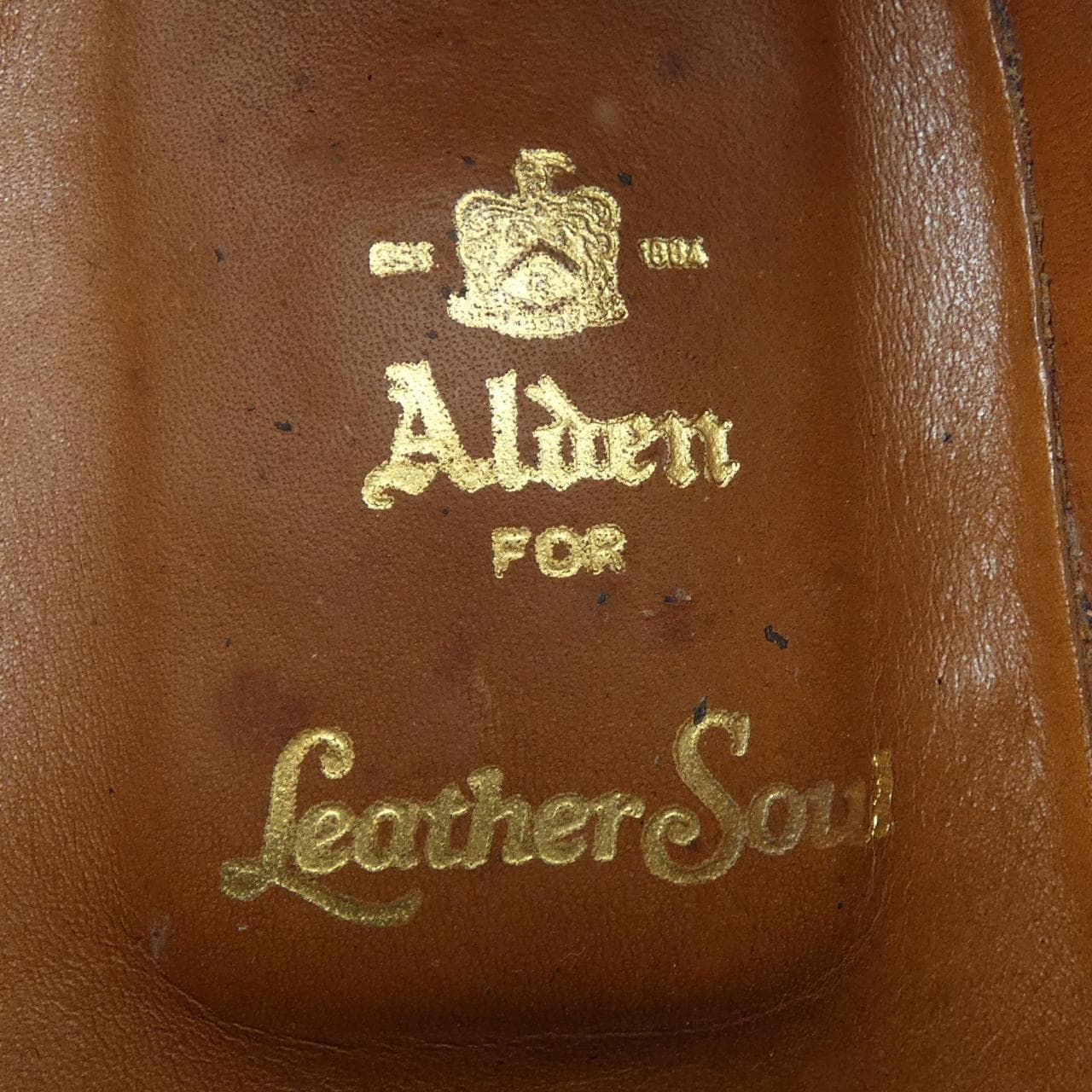 オールデン ALDEN レザーソウル別注 シューズ