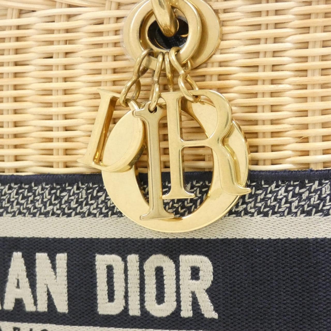 クリスチャンディオール DIOR OBLIQUE レディ ディオール ミディアム M0565CMVO バッグ