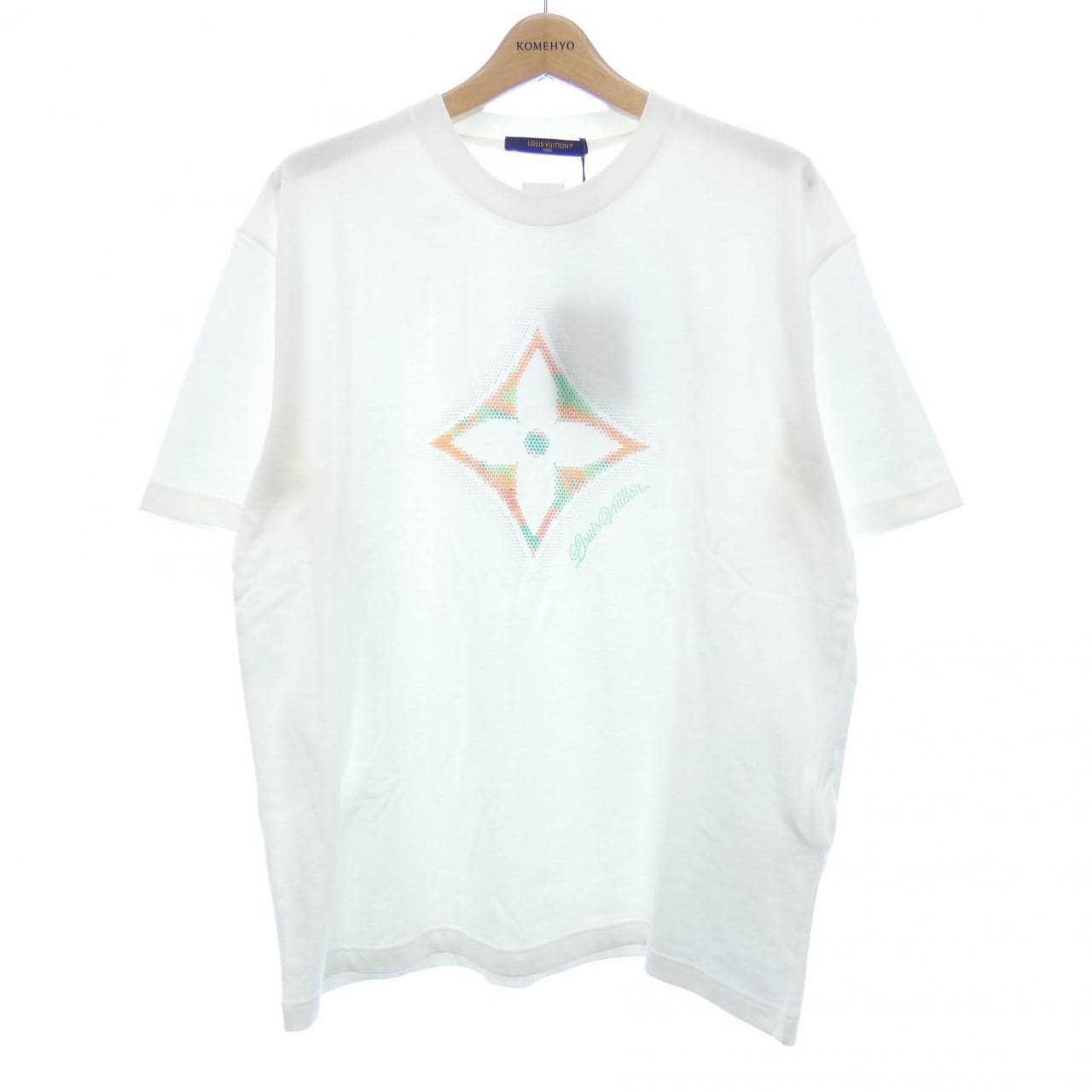 ルイヴィトン LOUIS VUITTON モノグラムフラワー3DグラディエントプリントTシャツ HTY03WY75 Tシャツ