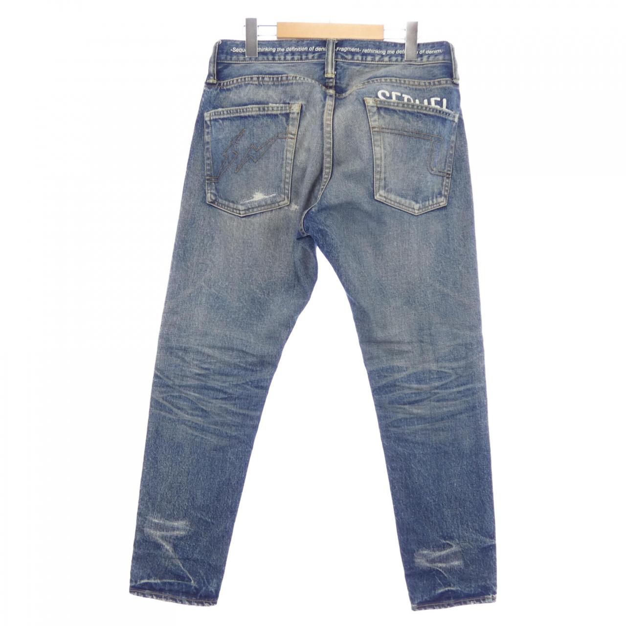 シークエル SEQUEL SQ-24AW-PT-10 ジーンズ