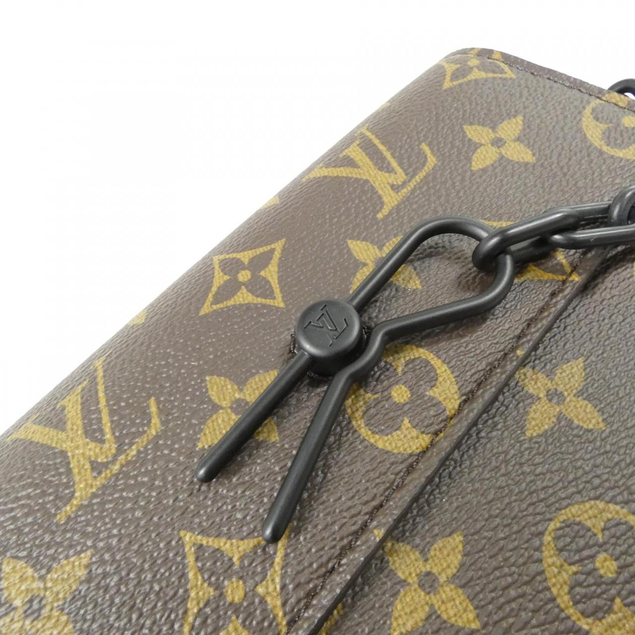 ルイヴィトン モノグラム マカサー スティーマー ウェアラブル ウォレット M83613 ショルダーバッグ